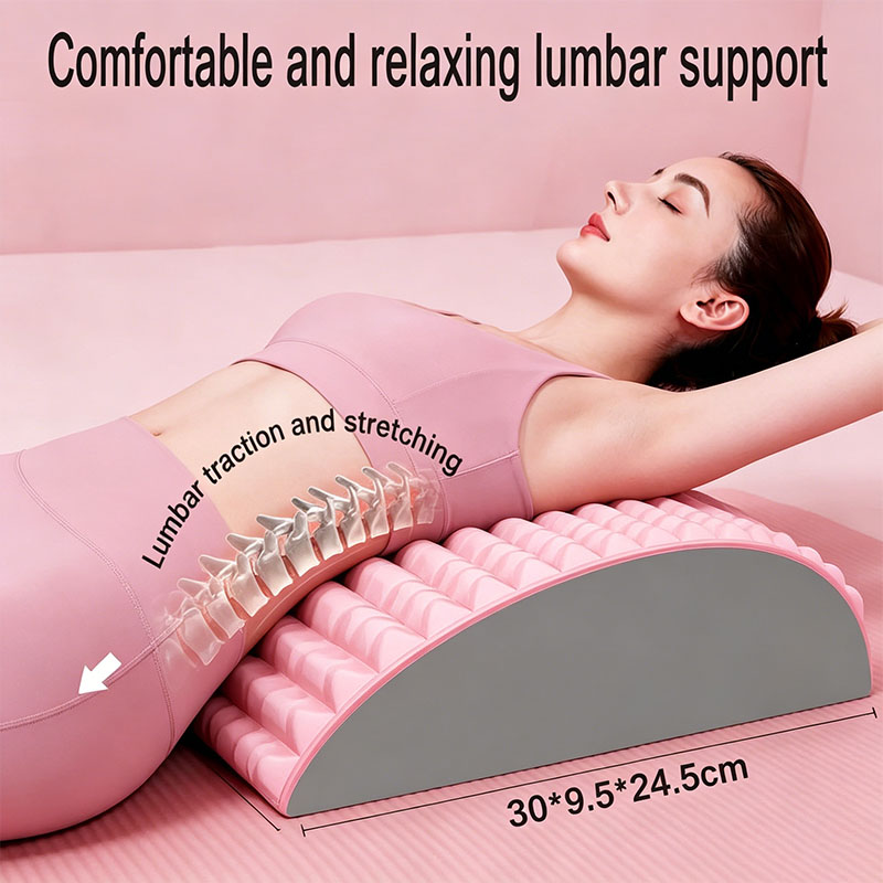 Back Stretcher Lumbar - Back Stretcher Neck Pillow Relieve Massage