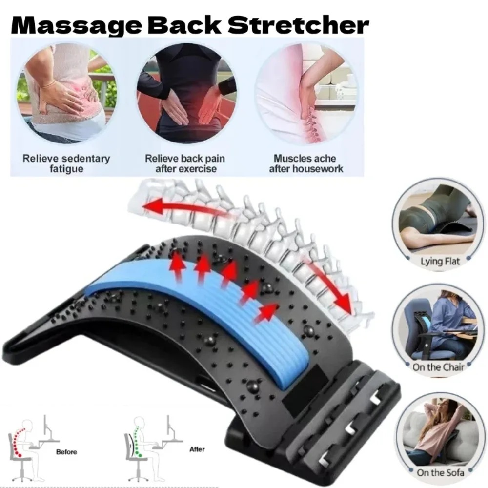Lumbar Back Stretcher 4 Level  - Back Stretcher Lumbar ulasan dan harga