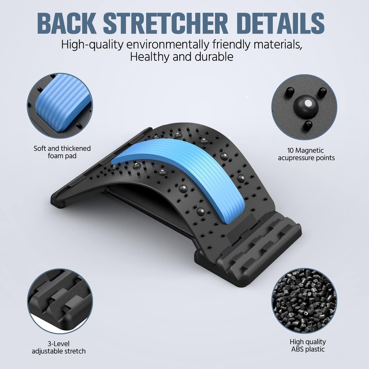 Multi-Level Back Stretching De - Back Stretcher Lumbar ulasan dan harga