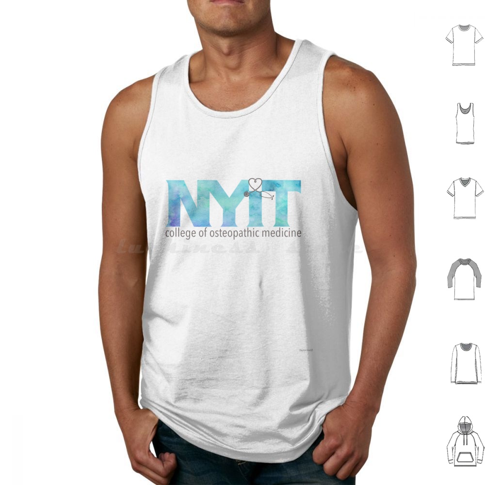 Nyitcom-Blue Watercolor Tank T - Health Wellness New York ulasan dan harga