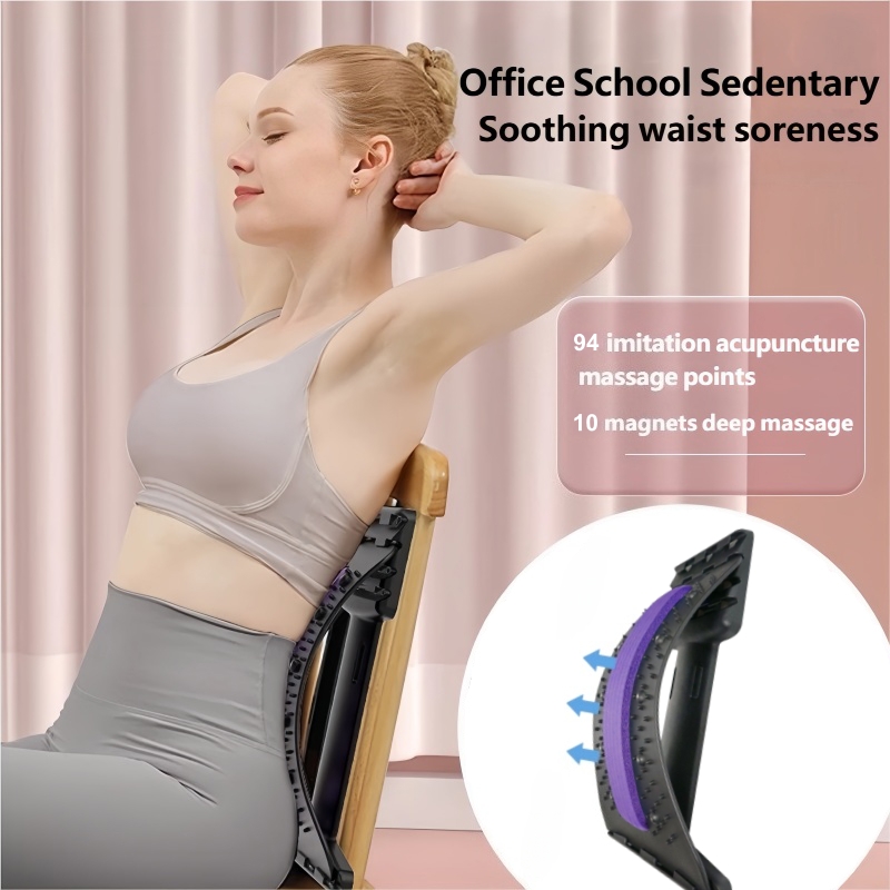 Multi-Level Adjustable Back St - Back Stretcher Lumbar ulasan dan harga