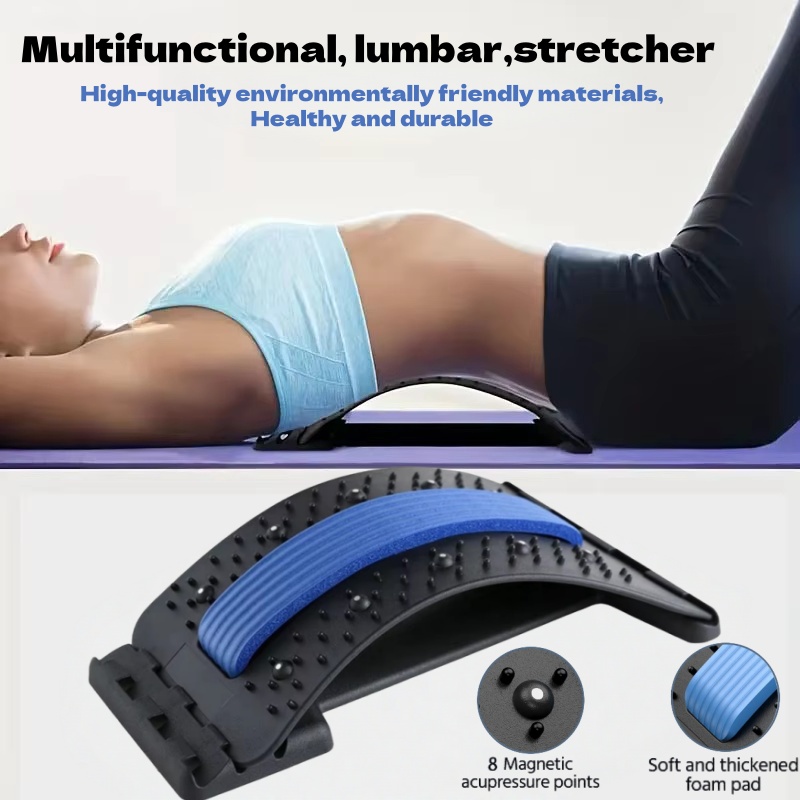 Back Massage Muscle Relaxation - Back Stretcher Lumbar ulasan dan harga