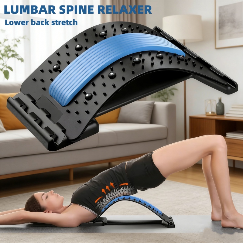 Back Massage Muscle Relaxation - Back Stretcher Lumbar ulasan dan harga