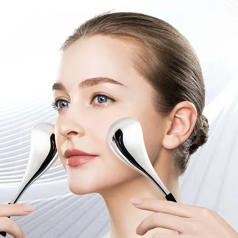 2/1PC Ice Globes Facial Skin C - Ice Roller Face Cold ulasan dan harga